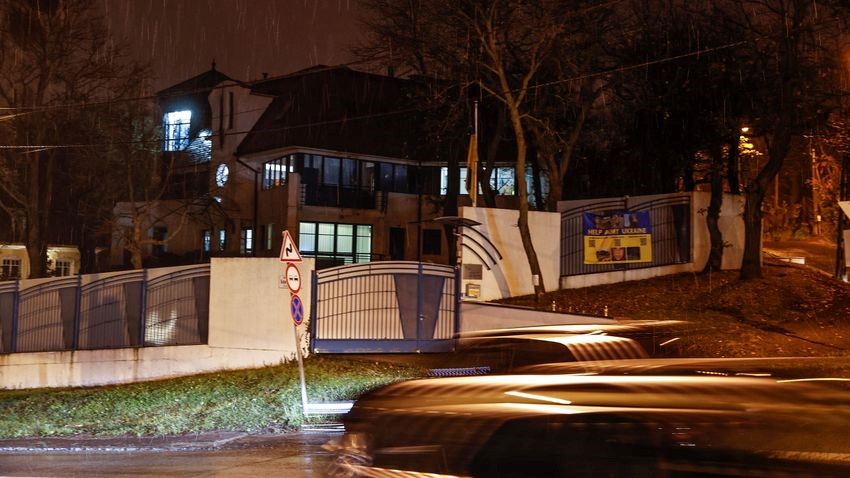 Zakrwawione zwierzęce oczy wysłano do ambasady Ukrainy na Węgrzech