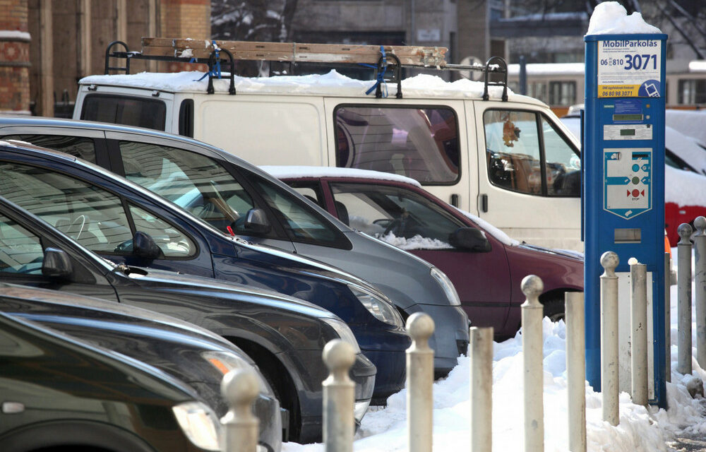 Die Parkgebühr in Józsefváros kann bis zu 30.000 HUF betragen