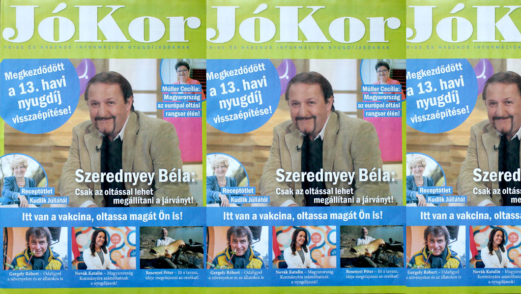 The JóKor magazine will soon reach all pensioners