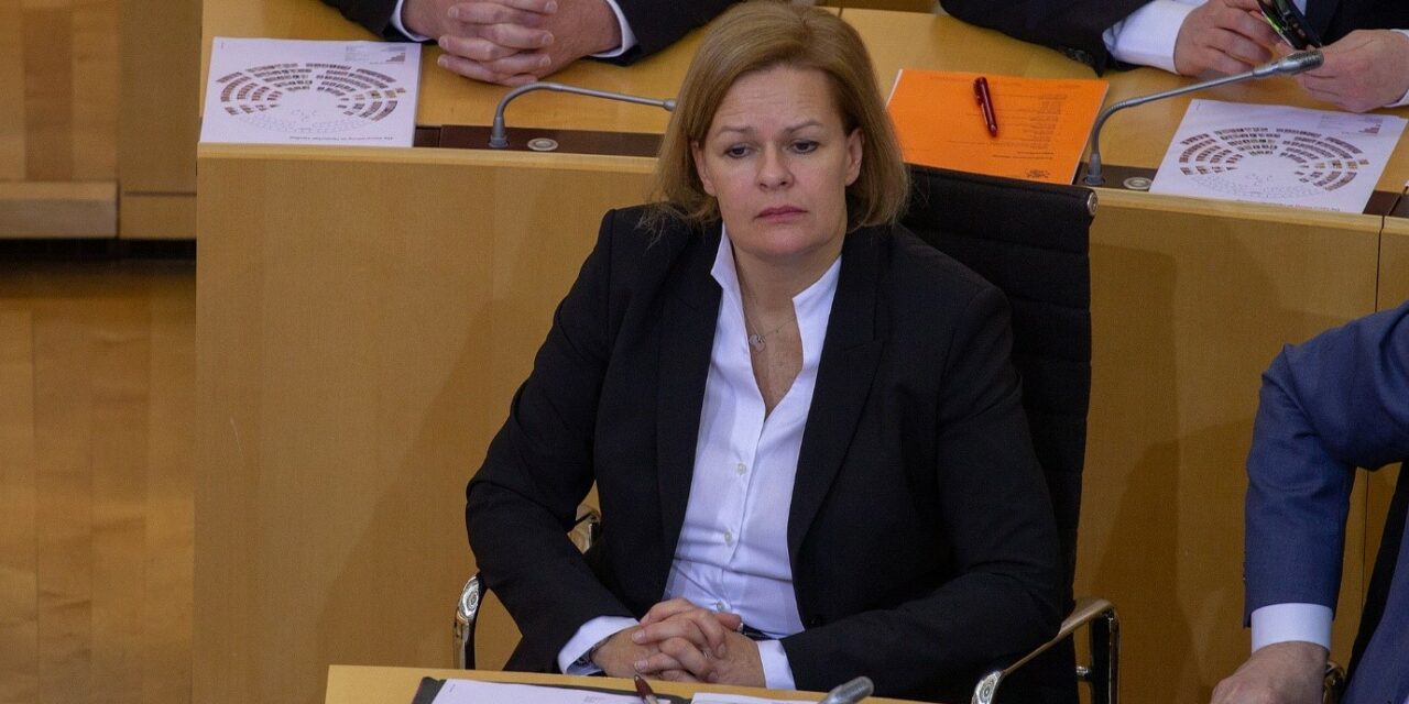 The German Minister of the Interior urges a fair distribution of Ukrainian refugees in the EU