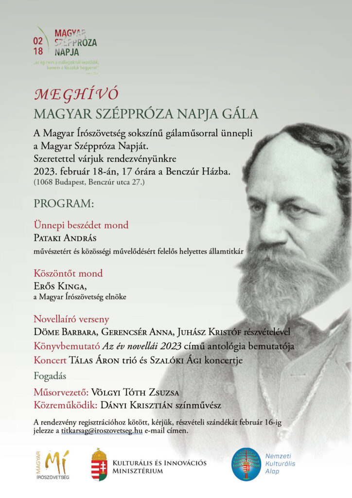 Invito: Giornata della prosa ungherese