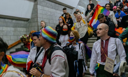Gli ucraini hanno accettato molto di più la comunità LGBTQ dallo scoppio della guerra