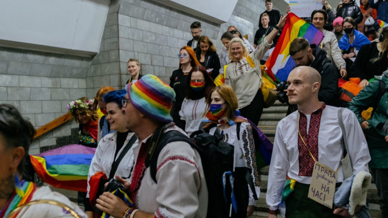 Ukrainians have become much more accepting of the LGBTQ community since the outbreak of the war