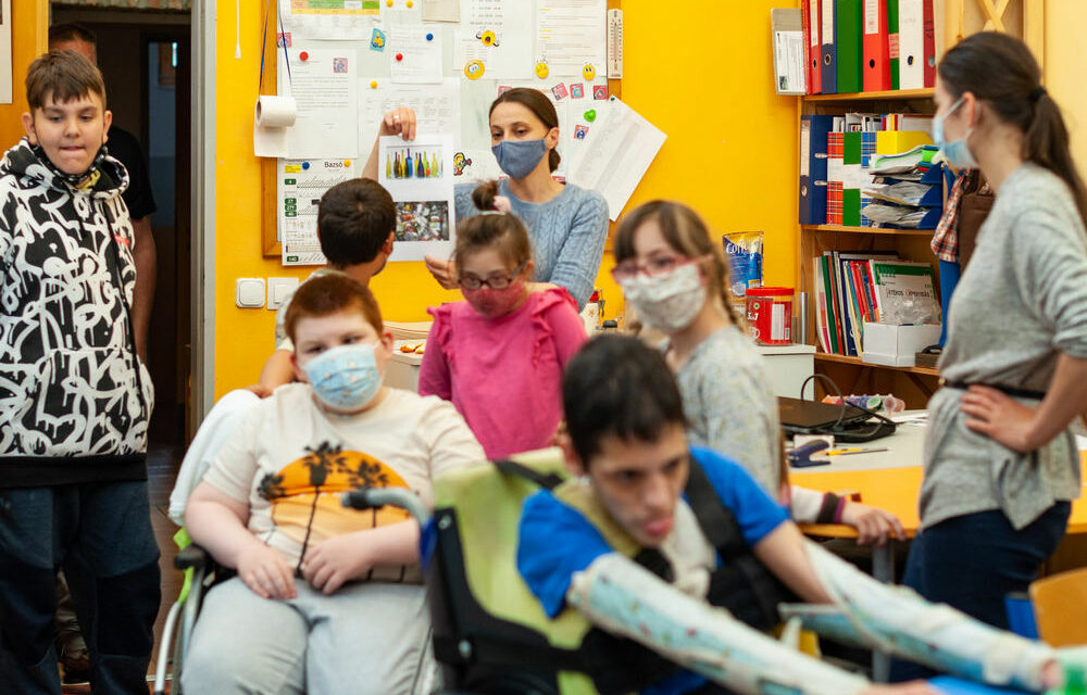 The Kerek Világ Foundation in Pécs provides housing and vehicles for people with disabilities