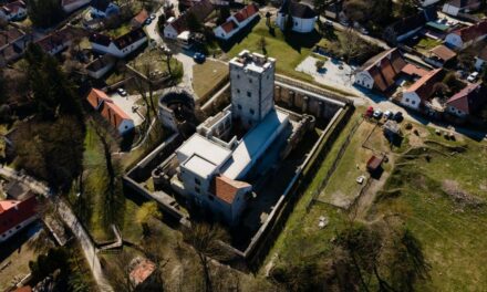 The renovated Kinizsi castle in Nagyvázsony can be visited from today