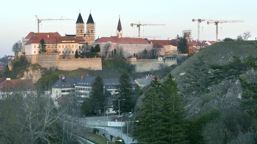 Tesori sono stati trovati durante la ristrutturazione del quartiere del castello di Veszprém