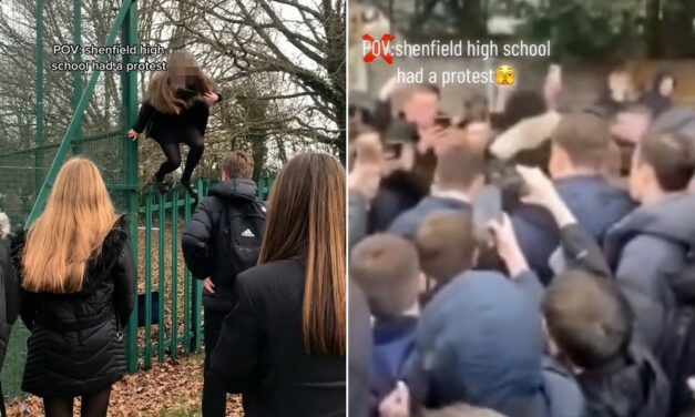 Diákok tüntetnek országszerte az Egyesült Királyságban az új, semleges mosdók bevezetése miatt