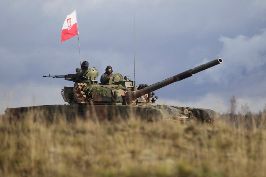 Die Polen bauen die größte Armee Europas auf