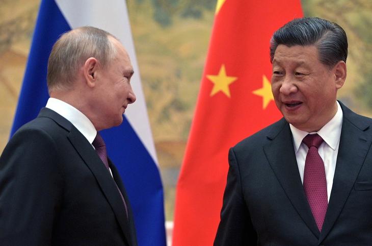Xi Jinping, he will meet with the Russian president today