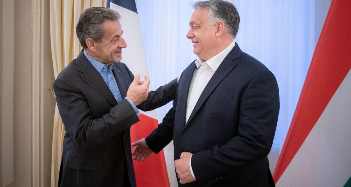 Viktor Orbán führte am Abend Gespräche mit Macron, heute traf er den ehemaligen französischen Präsidenten Nicolas Sarkozy