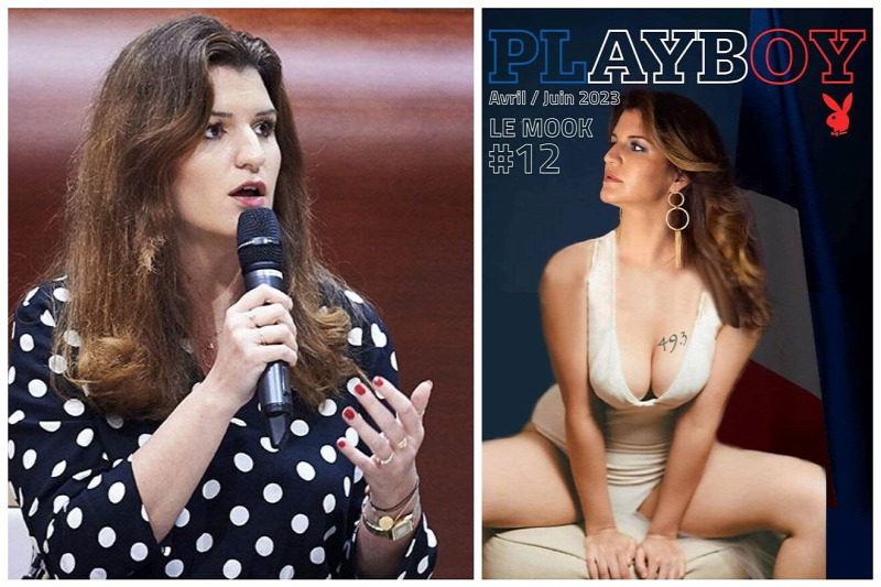 Secretary of State poses for women&#39;s rights in Playboy