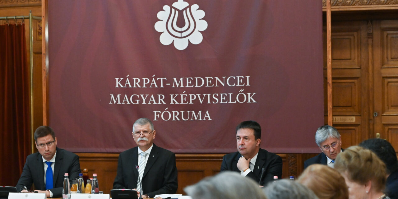 László Kövér: The Hungarian unity is a historical order of existence
