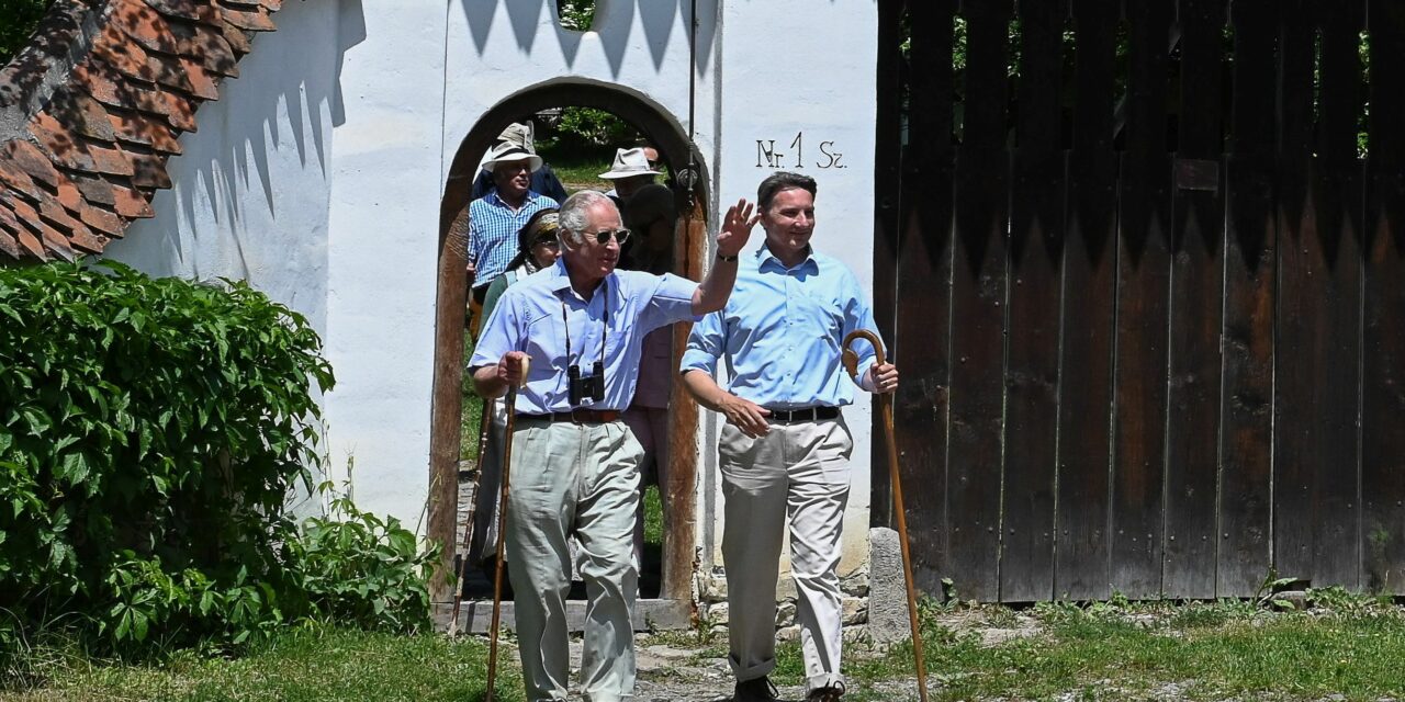Royal visit to Kovaszna