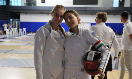 The Hungarian pentathlon girls brought home all the gold from the Junior European Championships