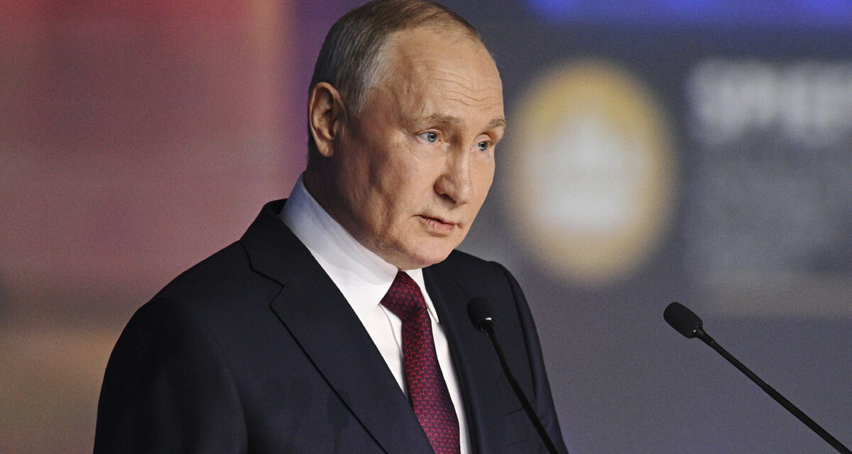 Putyin: Épp ez volt a háború kirobbantásának egyik oka