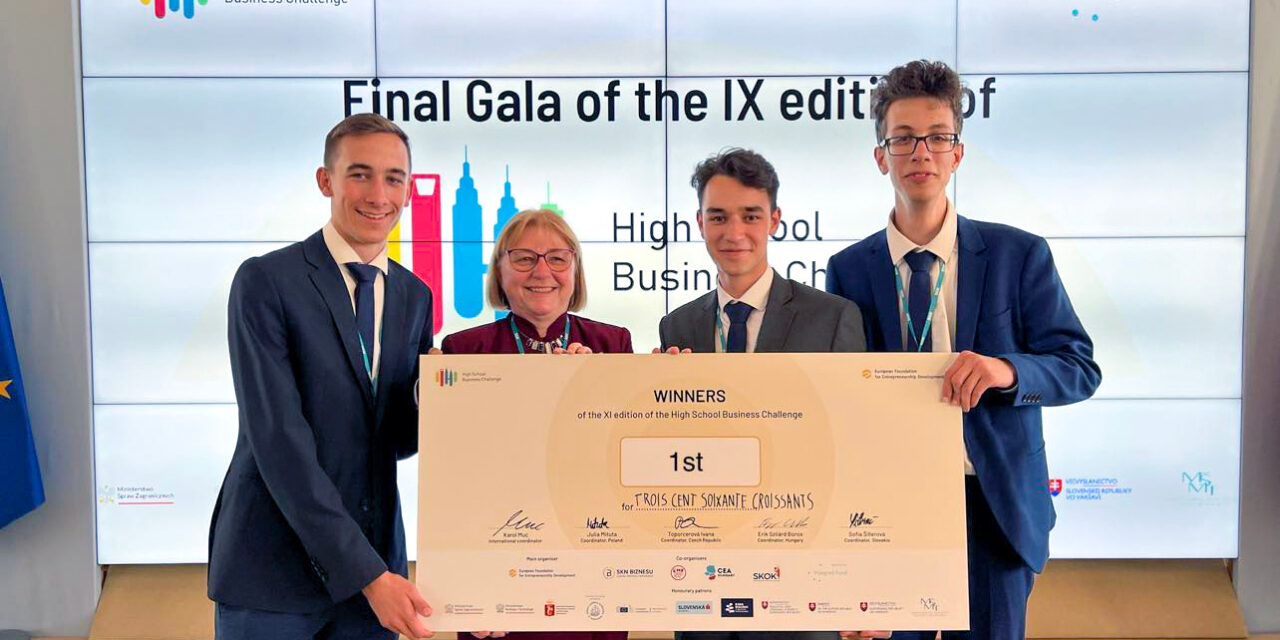 Hungarian students won a major international business competition