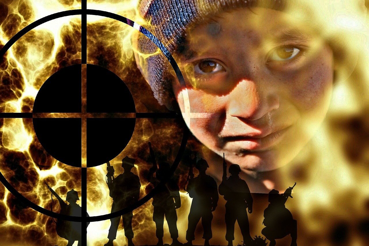 háború gyerek civil