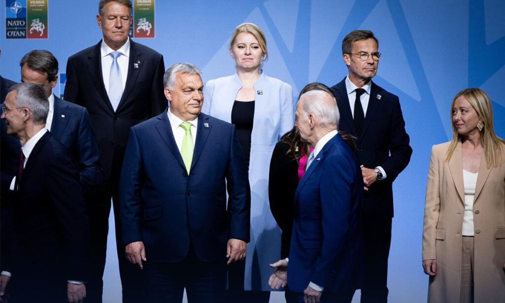 Orbán Biden NATO-csúcs