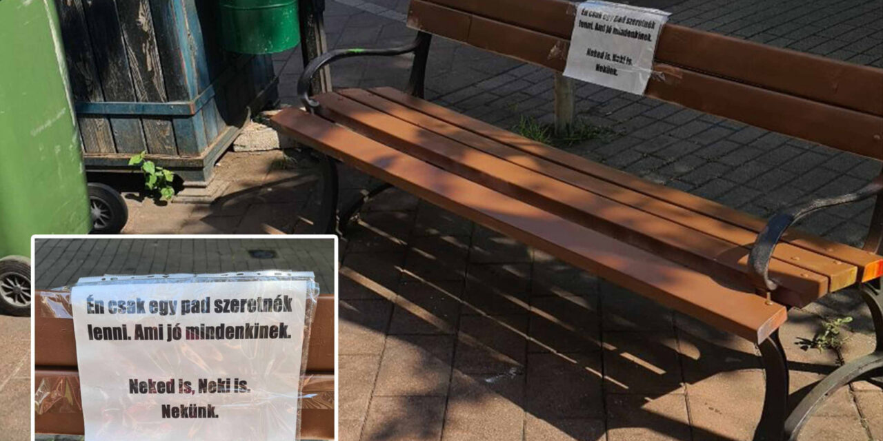 The bench saga took another &quot;exciting&quot; turn, this time unknown people painted it brown