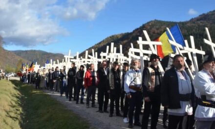 More Romanian crosses are about to be placed in the Úzvölgy military cemetery
