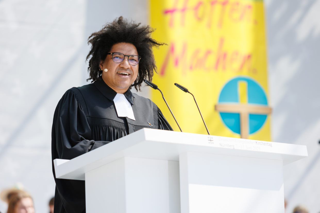 38_Kirchentag_Nurnberg_záró_istentisztelet_Quinton_Caesar