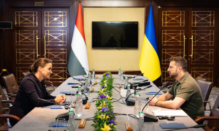 Katalin Novák talked about important things face to face with the Ukrainian head of state