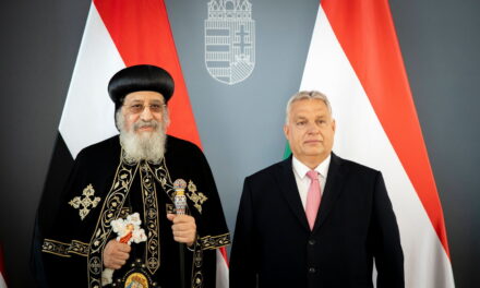 Viktor Orbán received the Coptic Pope