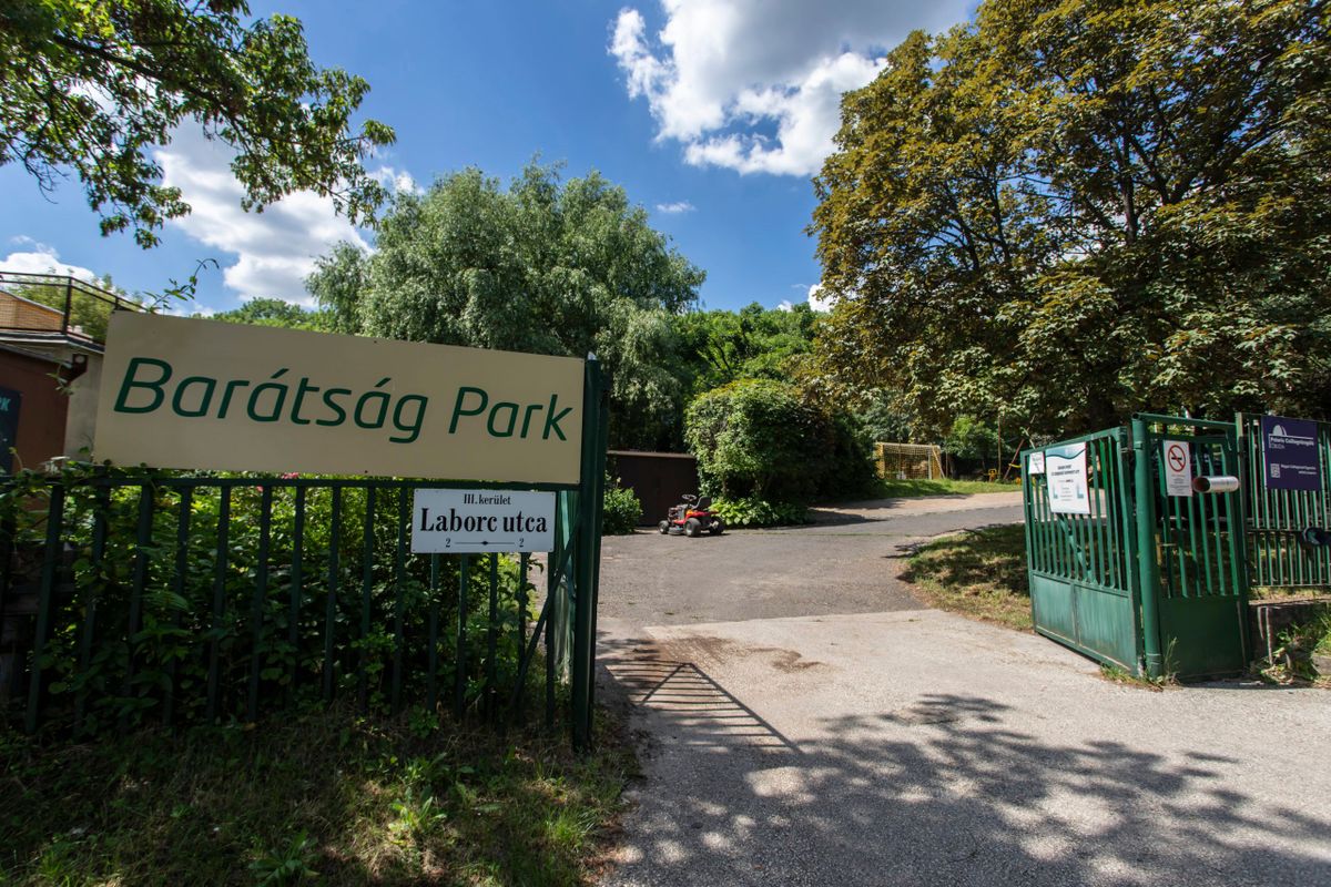 Barátság Park a Laborc utcában Forrás: Metropol