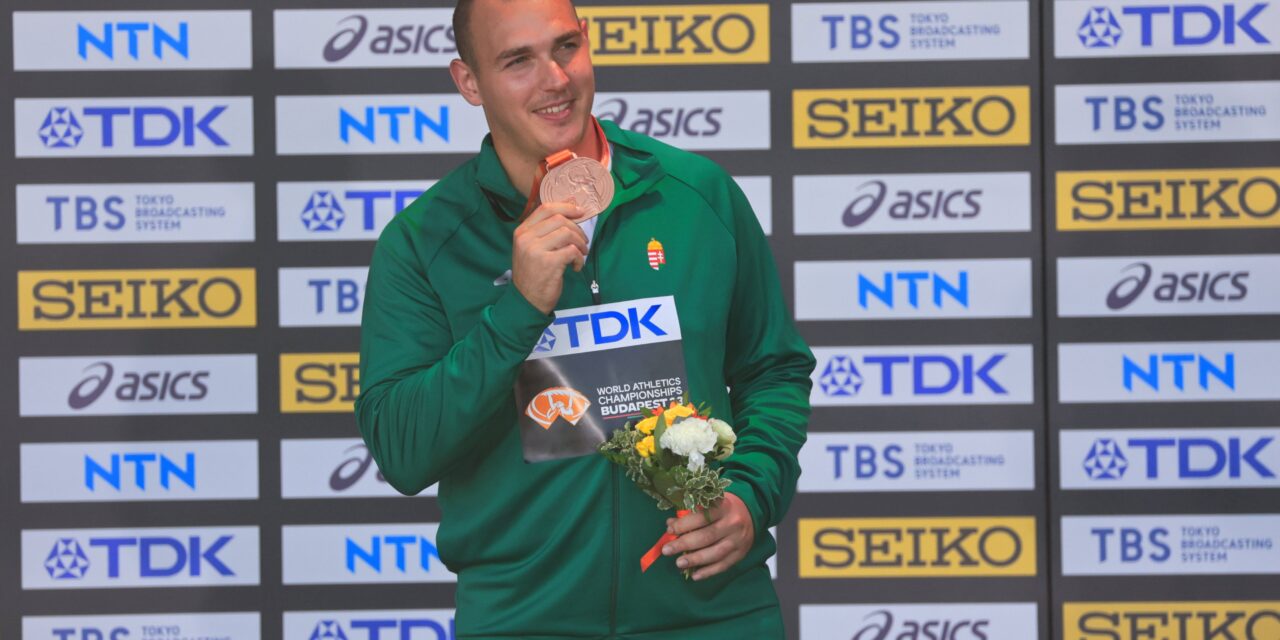 Viele Tausende begrüßten den Bronzemedaillengewinner Bence Halász