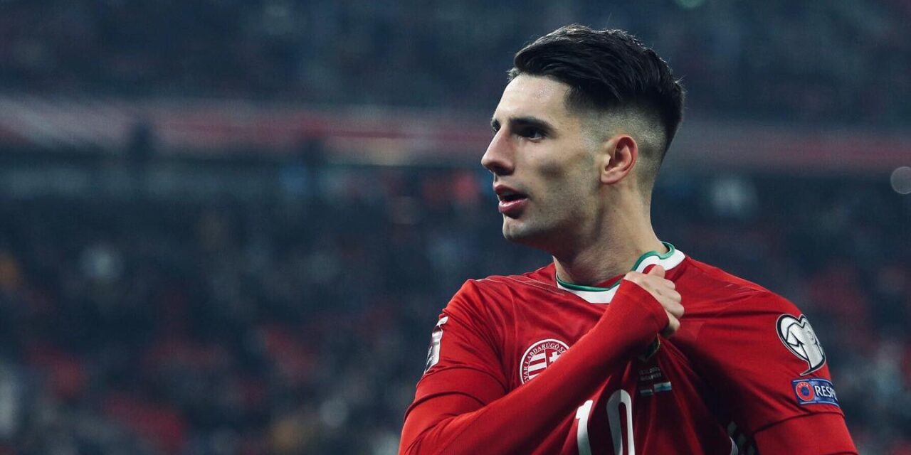 Dominik Szoboszlai became the best player of the 2024 Euro qualifiers