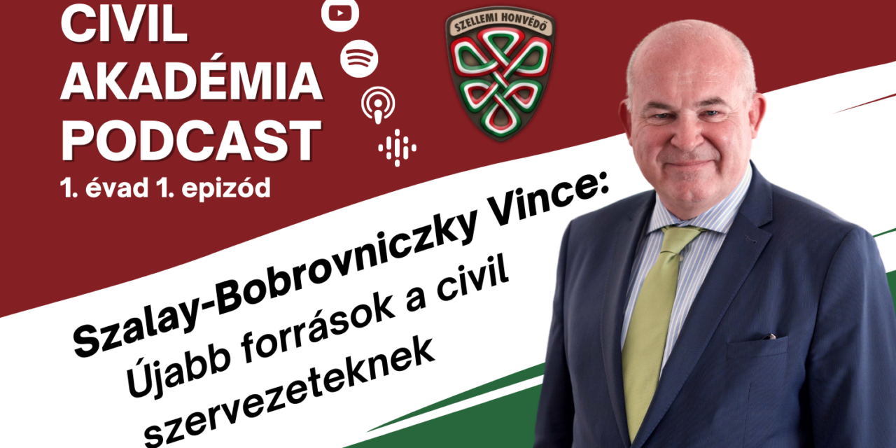 Civil Academy Podcast mit Vince Szalay-Bobrovniczky – Neue Ressourcen für zivile Organisationen