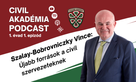 Civil Academy Podcast with Vince Szalay-Bobrovniczky - New resources for civil organizations