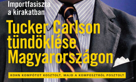Magyar Narancs a 120 milliós nézettségű Orbán-interjúról: Tucker Carlson egy importfasiszta