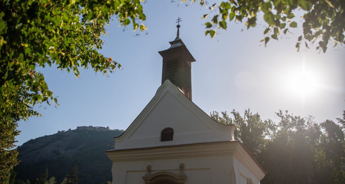 The 250-year-old Mary&#39;s Chapel in Visegrád was renovated by private efforts