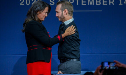 Nick Vujicic: Respect for God prevails in Hungary, and Hungarians help the persecuted Christians of the world the most