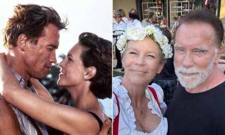 Schwarzenegger was nostalgic at a charity event
