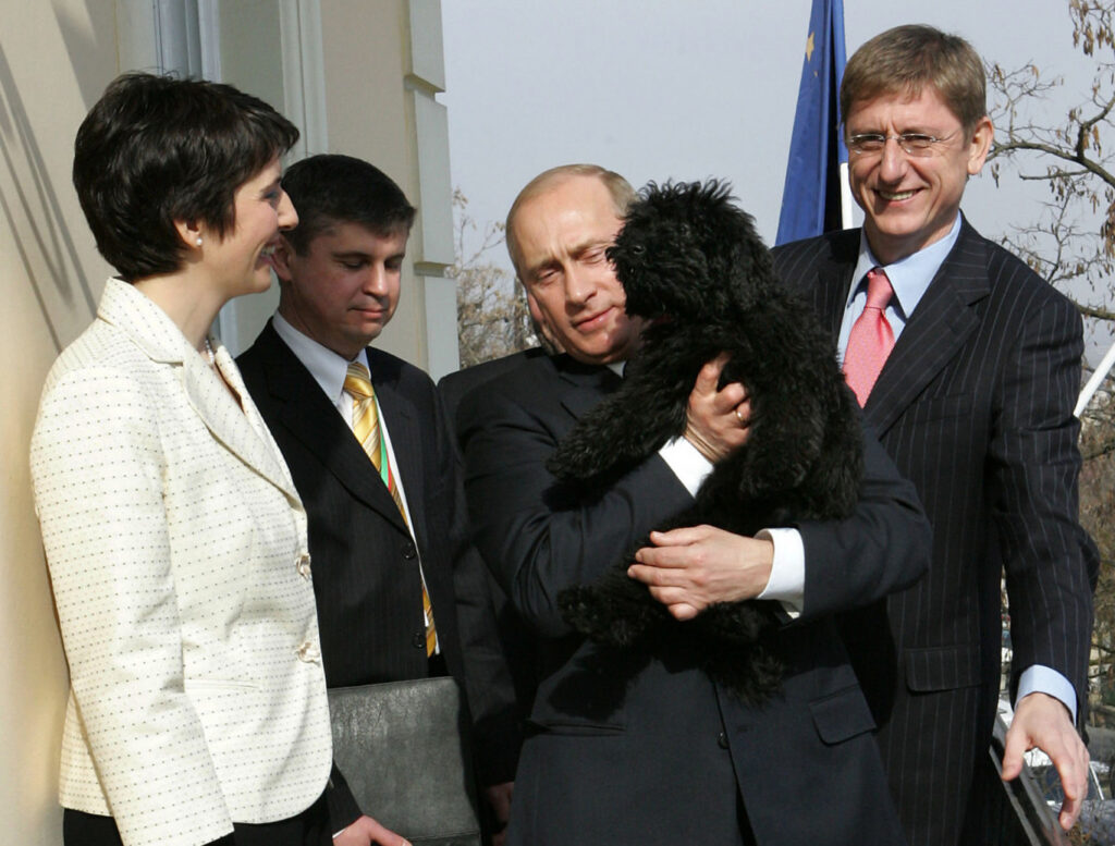 Gyurcsány Putin ist ein Puli-Hund