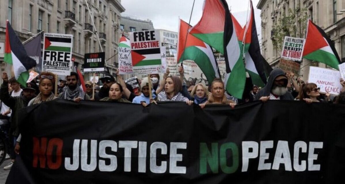 TASZ ha presentato ricorso alla corte a causa del divieto di una manifestazione filo-palestinese
