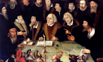 Obrazy zapowiadające światło zmieniające świat i Reformację - z fragmentami listów Kálvina