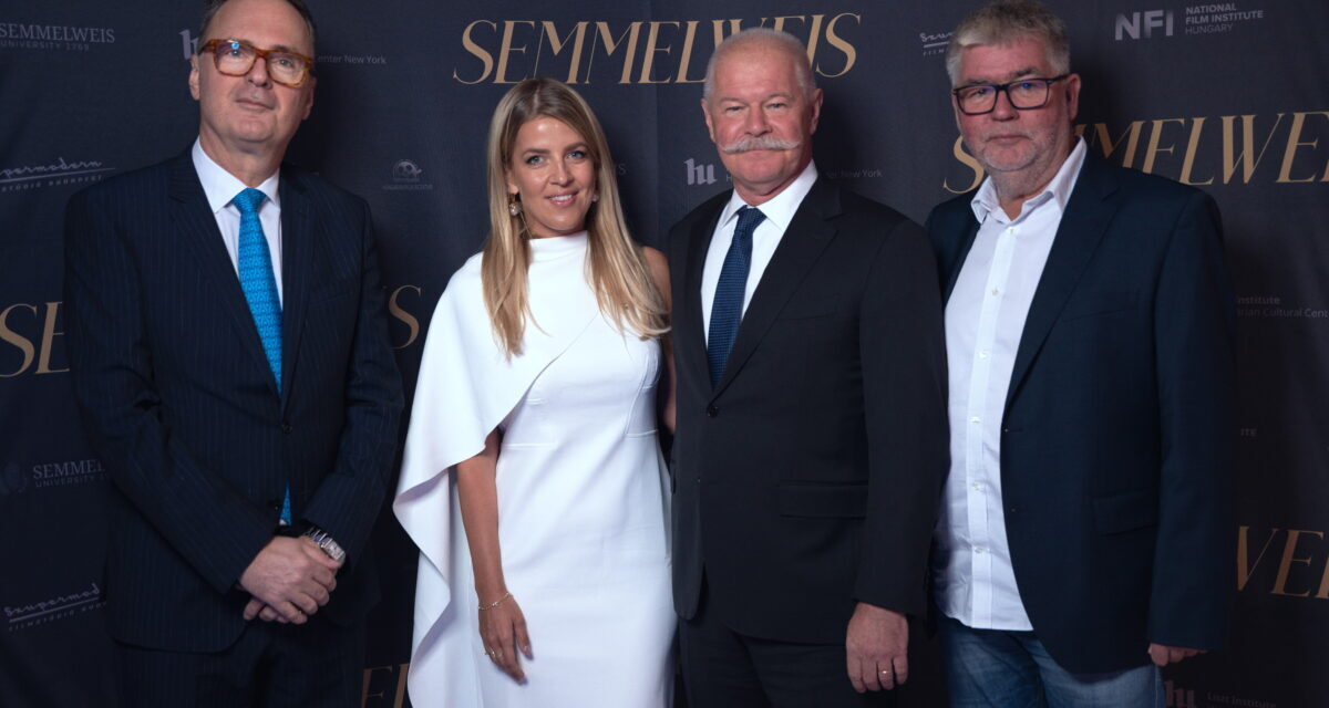 La prima mondiale del film di Semmelweis si è tenuta a New York
