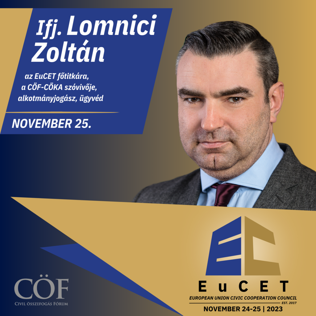 Dr. Ifj. Lomnici Zoltán Eucet