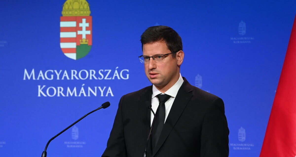 Gergely Gulyás: Die Regierung kann ihre Zusage erfüllen, die Inflation wird im einstelligen Bereich liegen