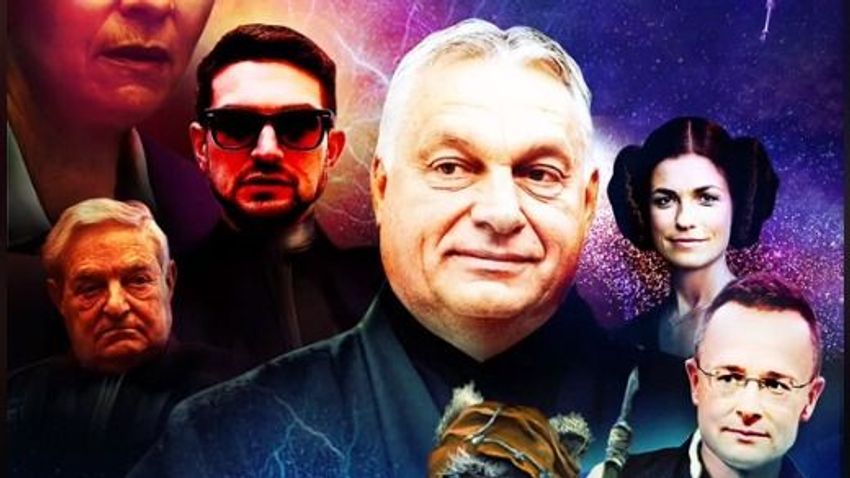 Viktor Orbán sent a message to the invading empires in a Star Wars costume