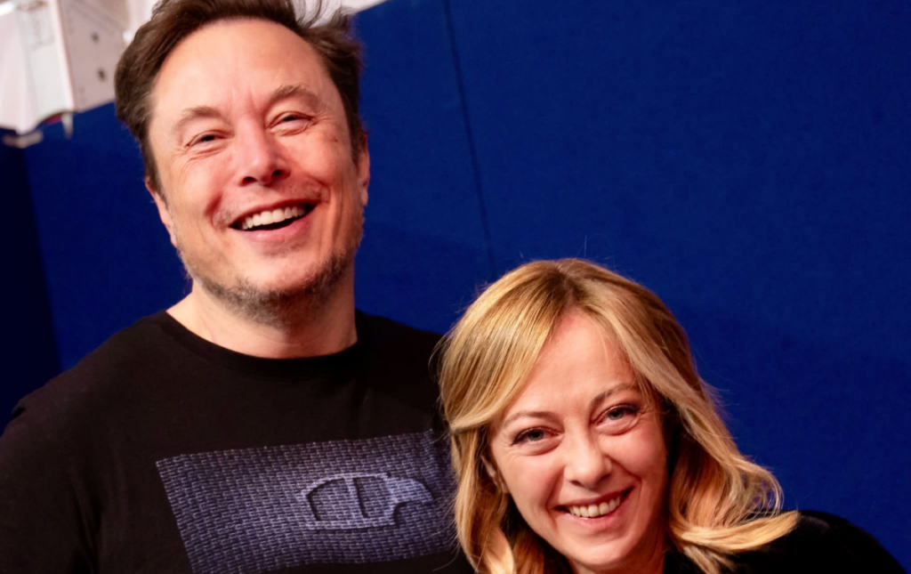 Elon-Musk-Giorgia-Meloni