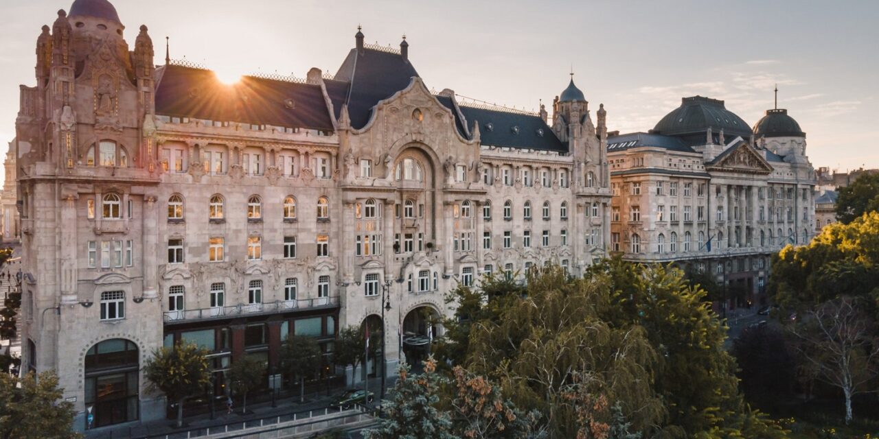 The Gresham Palace in Budapest was chosen as one of the best hotels in the world
