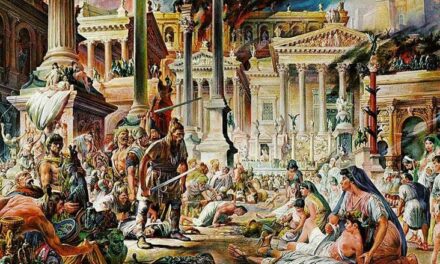 What did the Romans think when they saw Rome fall?