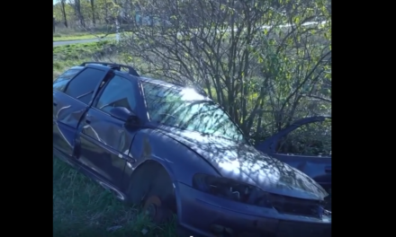 Not only filth, but also car wrecks line the migrant route (WITH VIDEO)