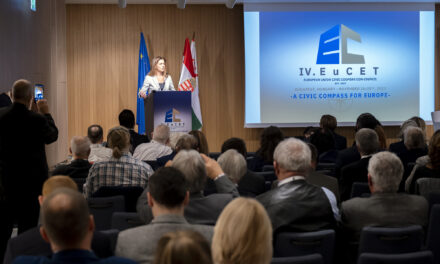 Conferenza EuCET - Judit Varga: Il ruolo della società civile nella difesa dell&#39;idea di un&#39;Unione europea basata su stati-nazione sovrani (video)