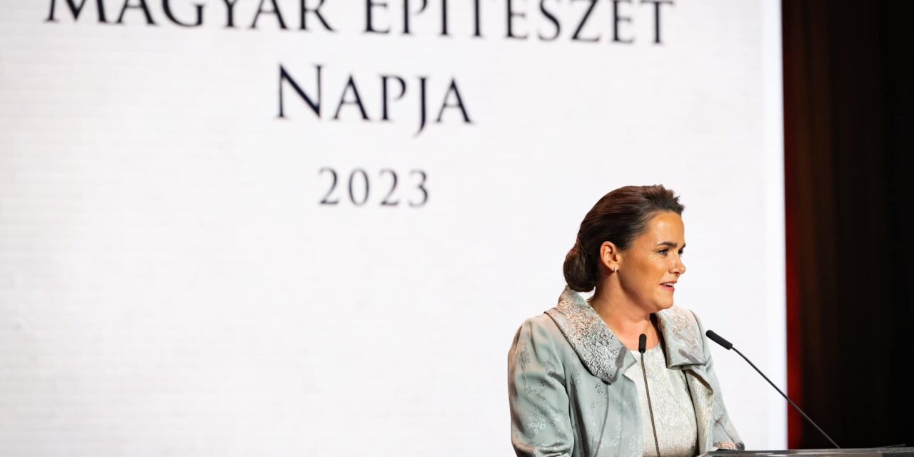 Katalin Novák: Wir sind in der Lage, erstklassige, aber unverwechselbar ungarische Werke zu schaffen