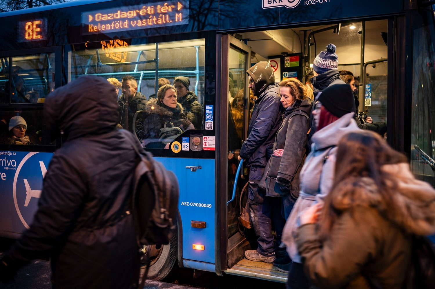 bkk busz közlekedés káosz